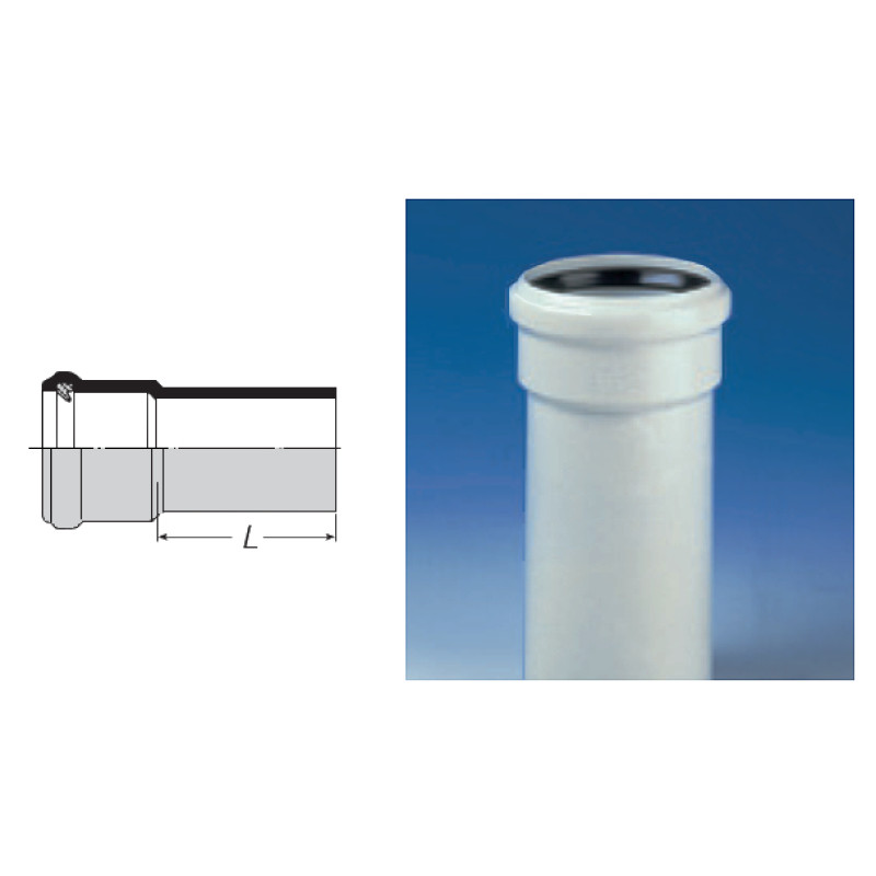 Wavin ASTO caurule 110x5.3x2000 - gab.