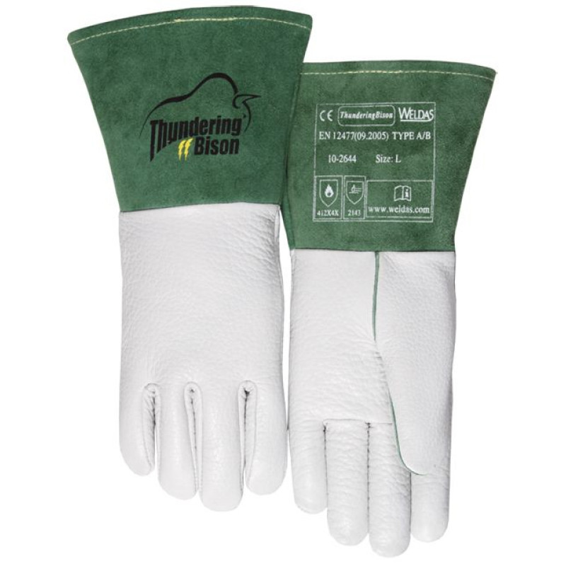 Weldas Metināšanas cimdi bizona ādas XL - pāri