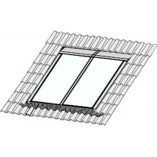 Wolf Jumta montāžas komplekts 2 kolektoriem, dakstiņu jumts - gab.