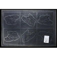 Besk Kājslauķis 40x60cm Apavi gumijas