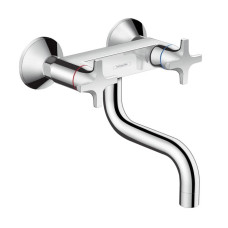 Hansgrohe virtuves izlietnes maisītājs Logis Classic, no sienas, hroms