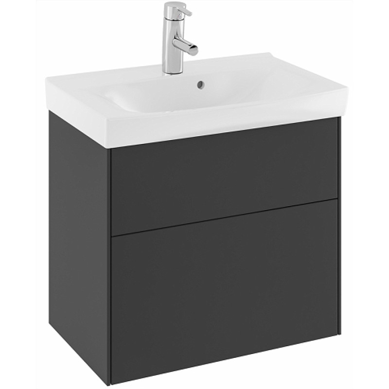 IFO izlietnes skapītis Sense SUS60 Compact, 600x366 mm, h=520 mm, 2A, grafīta pelēks