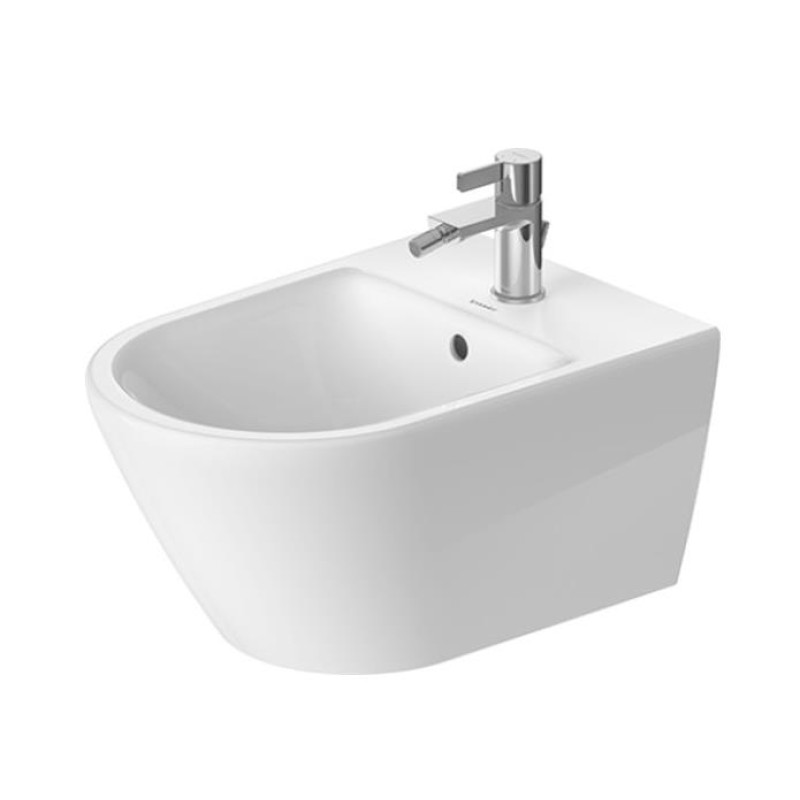 Duravit bidē D-Neo, stiprināms pie sienas, 370x540 mm, Durafix, balts