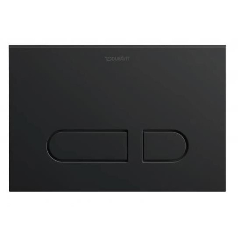 Duravit DuraSystem A1 Taustiņš, horizontāls, 217x147mm, matēts melns