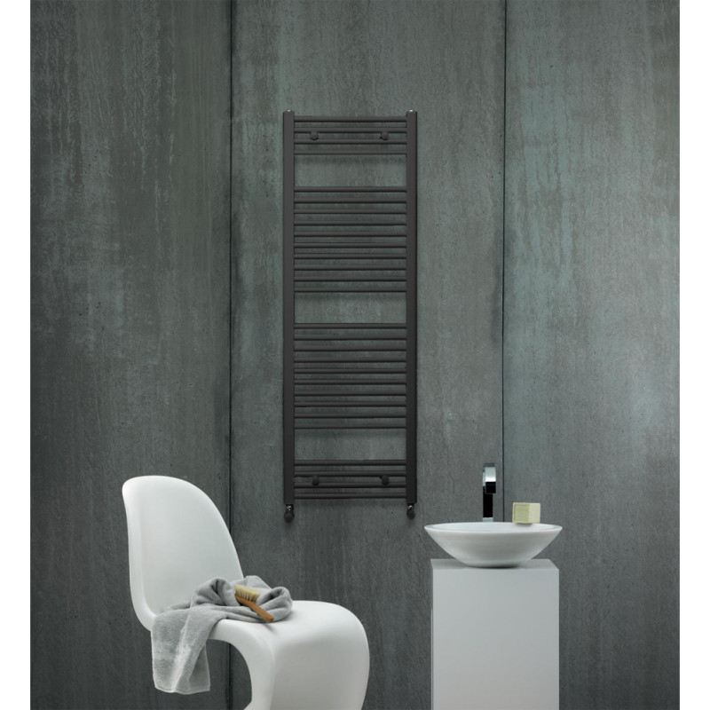 Zehnder dvieļu žāvētājs Aura 1856x450 mm, melns matēts