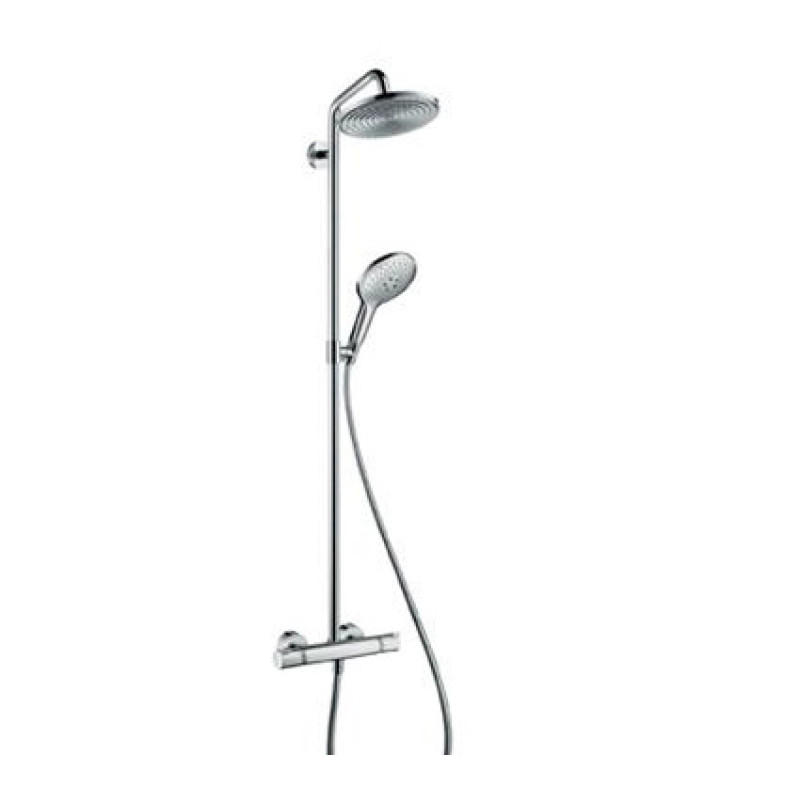 Hansgrohe dušas sistēma ar termostatu Raindance Select S 240 1jet/Raindance Select S 120 3jet, hroms