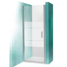 Roth dušas durvis TCN1, 1100 mm, h=2010, briliants/caurspīdīgs stikls