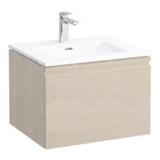 Laufen izlietnes un skapīša komplekts Pro S, 600x500 mm, h=440 mm, 1A, + iekšējā atvilktne, bright oak