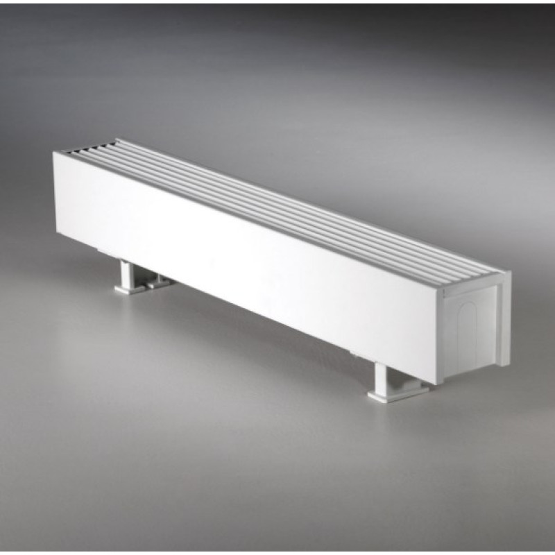 Jaga konvektors grīdas Mini 21 tips, 23x100 cm, FM RAL9010