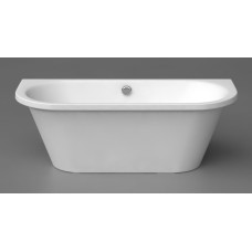 Vispool vanna Onda, 1750x760 mm, ar sifonu, balta akmens masas