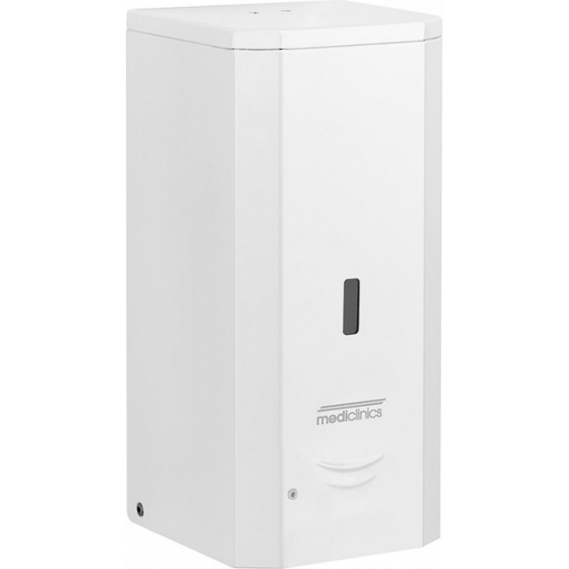 Mediclinics šķidro ziepju dozators, 1 l, nerūsējošais tērauds, balts