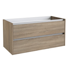 Kame izlietnes skapītis City, 994x455 mm, h=500 mm, 2A, grey oak