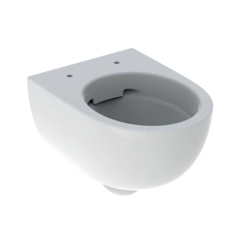 Geberit pods Selnova Compact  Rimfree, stiprināms pie sienas, 355x490 mm, slēgta forma, balts