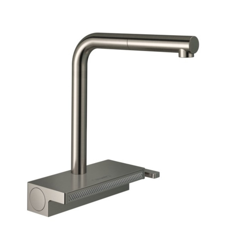 Hansgrohe virtuves izlietnes maisītājs ar izvelkamu dušu Aquno Select M81 250 2jet, stainless steel + sBox