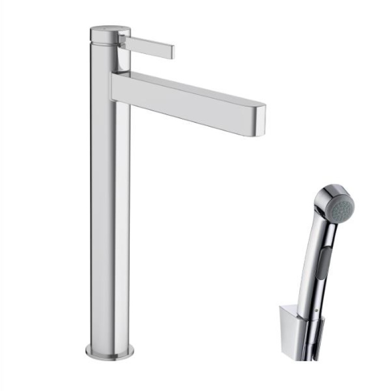 Hansgrohe izlietnes maisītājs Finoris Bidette 260, ar push-open, hroms