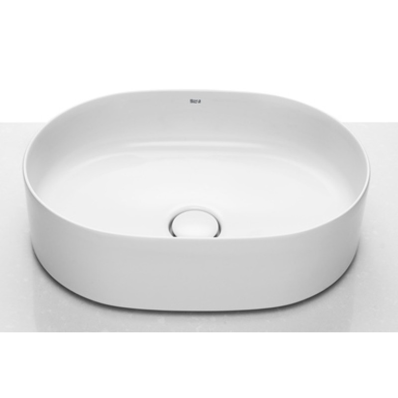 Roca izlietne Inspira Round, 500x370 mm, balta Fineceramic®