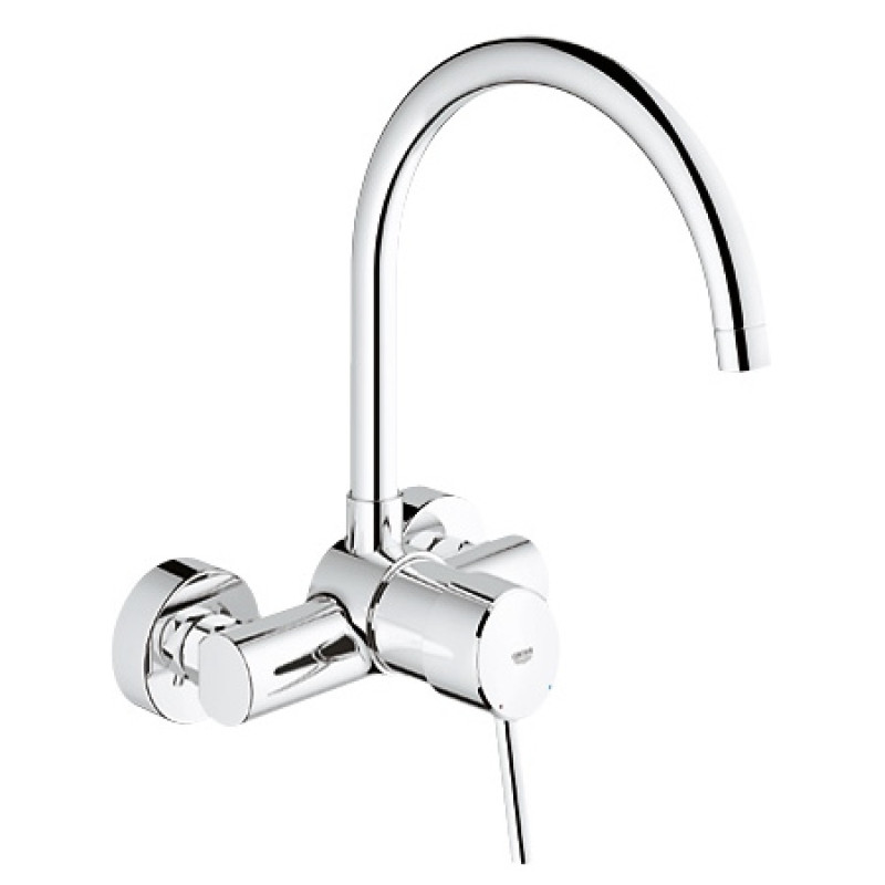 Grohe virtuves izlietnes maisītājs Concetto, no sienas, hroms