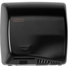 Mediclinics roku žāvētājs Speedflow, ar sensoru, tērauda, melns