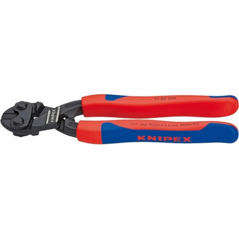 Knipex Skrūvju knaibles CoBolt 200mm līdz D6 mm, DR, Knipex