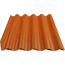 Eternit Villa viļņplāksne 875x920mm, 5 viļņi, ķieģeļu sarkana