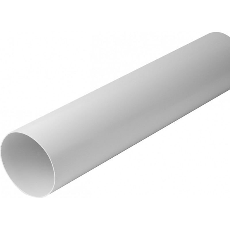 Europlast apaļais kanāls plastmasas, Ø100mm, 0.5m