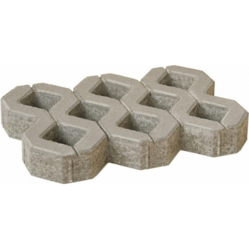 Betono Mozaika Bruģis ECO 8 600x400x80mm Pelēks