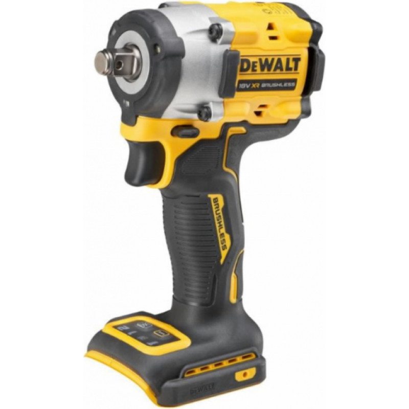 Dewalt Akumulatora trieciena uzgriežņu atslēga 18V XR, 1/2'', 406Nm, HR (bez akumulatora, ladētāja) DCF921N-XJ
