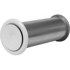 Europlast komplekts, pieplūdes vārsts ar skaņas izolāciju, metāla, Ø100mm, 300-550mm