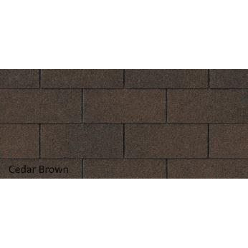 Certainteed CT™20 klasiskie šindeļi - Cedar Brown
