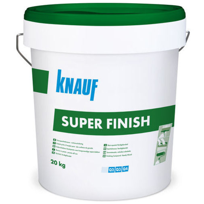 Knauf Super Finish gatavā universāla špaktele (Zaļa), 20kg