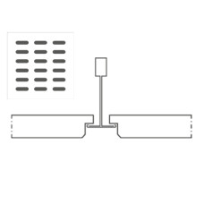 Knauf Danoline Belgravia akustiskie, ģipša, piekaramie griesti 12.5x600x600mm E, S15, T1