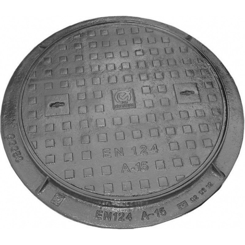 Metnetus Čuguna lūka 600mm, nepeldoša - gab.