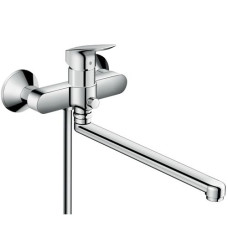 Hansgrohe vannas maisītājs Logis, ar garo izteci, hroms