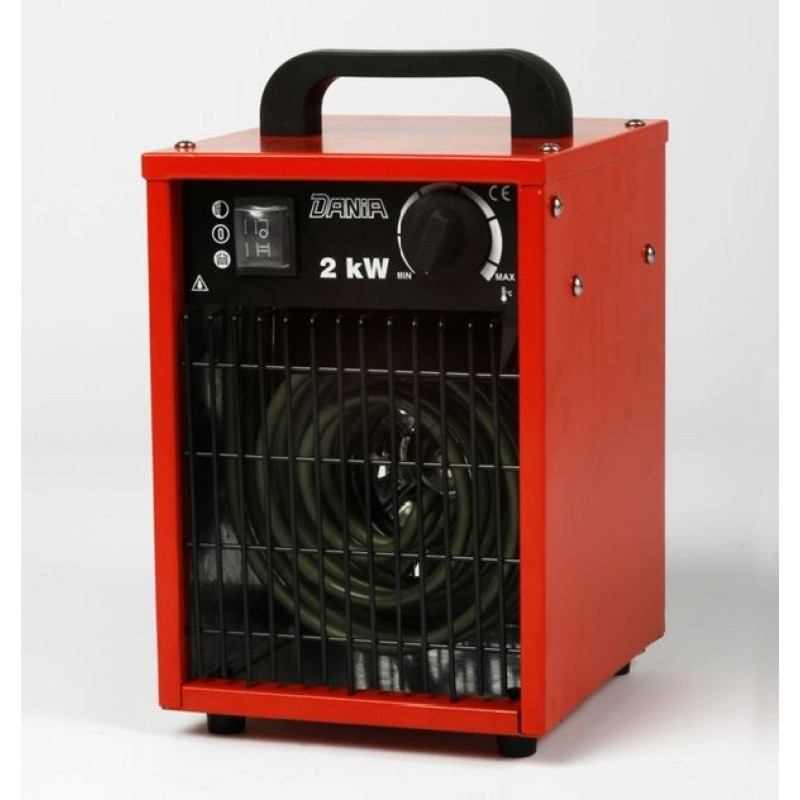 Dania Elektriskais mobīlais Sildītājs DANIA 2kW, 230V - gab.