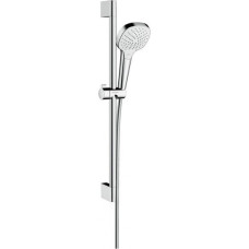 Hansgrohe Croma Select E Vario/Unica'Croma 0.65m dušas komplekts, balts/hroms - gab.