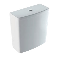 Geberit skalojamā kaste Selnova Square, pievads no apakšas, balts