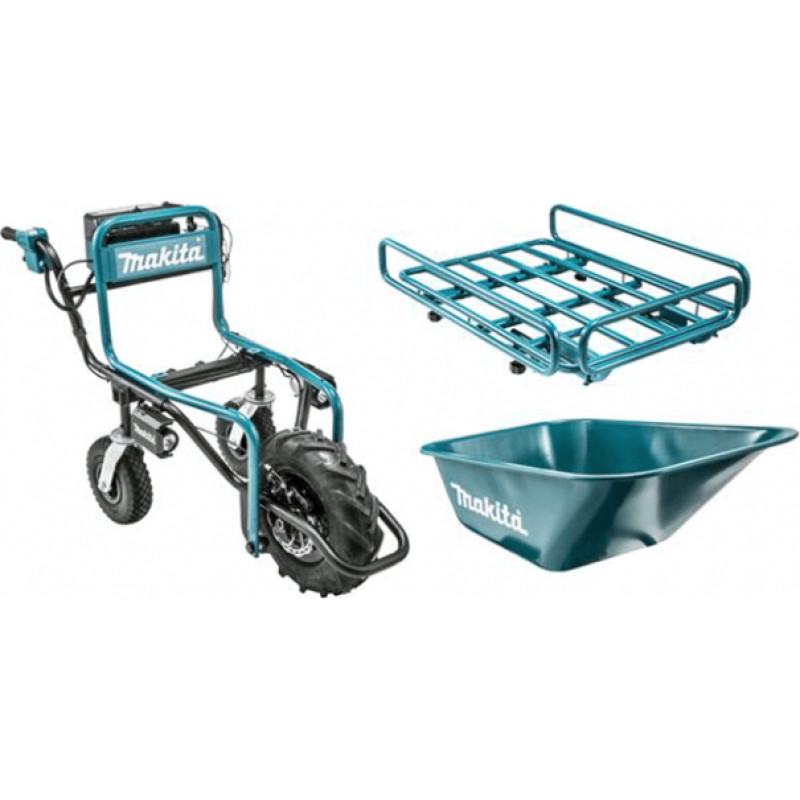 Makita Akumulatora ķerra MAKITA DCU180Z ar piederumu