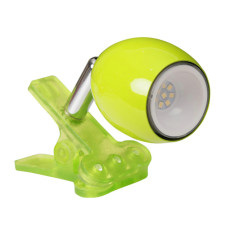 Besk Galda lampa 1.6W LED ar klipsi zaļa