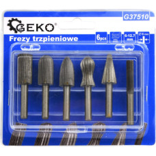 Geko Frēze metālam 6gb 6-12.7mm kāts 6mm