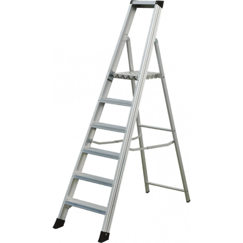Elkop Profesionālas kāpnes, alumīnija, 12 pakāpieni, 2.53m