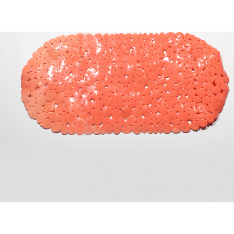 Besk Vannas istabas paklājs pretslīdēšanas, oranžs