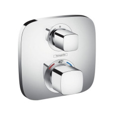 Hansgrohe iebūvējamā termostata Metris Ecostat E virsapmetuma daļa, ar 1 ceļa pārslēdzēju, hroms