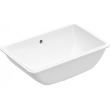 Villeroy & Boch izlietne Lunea, 545x340 mm, zem virsmas, ar parplūdi, balta