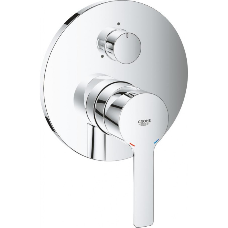 Grohe iebūvējamā dušas maisītāja Lineare New virsapmetuma daļa, 3 izejas, (priekš SmartBox) hroms