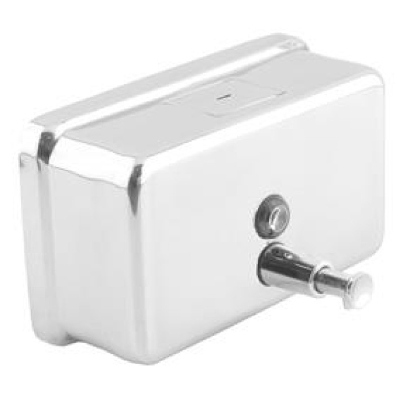 Mediclinics šķidro ziepju dozators, 1.1 l,  spīdīgs nerūsējošais tērauds AISI 304