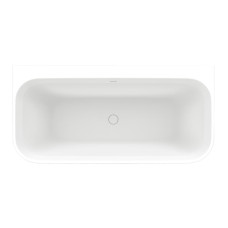 Balteco vanna Como W, 1700x810 mm, matēta balta akmens masas