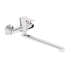 Jika virtuves izlietnes maisītājs Lyra Smart, no sienas, iztece 300 mm, hroms