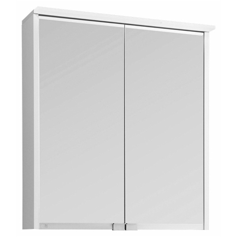 IFO spoguļskapītis ar LED apgaismojumu Option Bas, 600x140 mm, h=662 mm, 2 D, balts