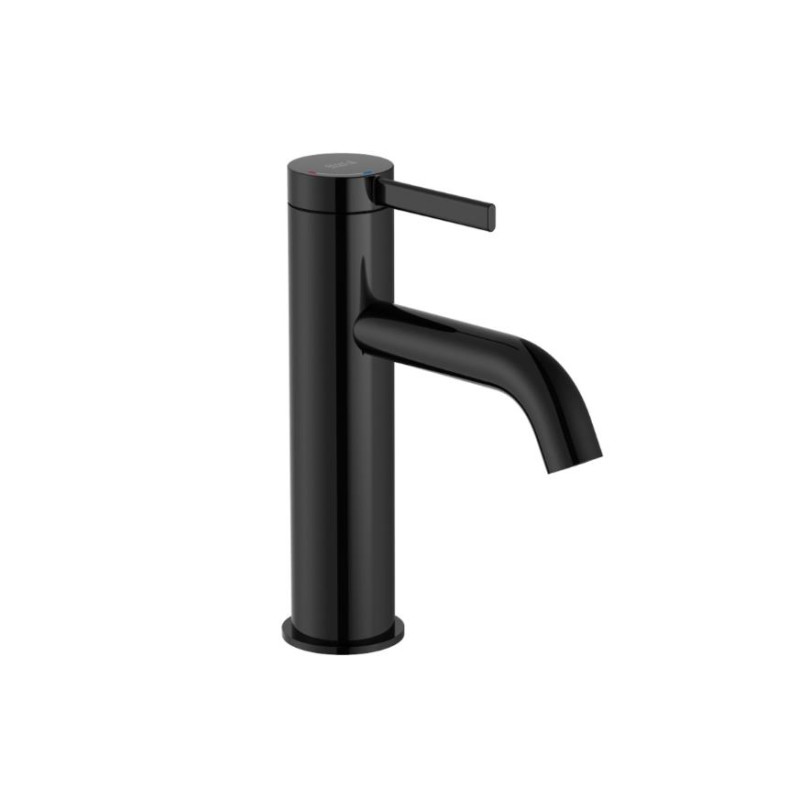 Roca izlietnes maisītājs Ona ColdStart, ar push-open, matēts melns