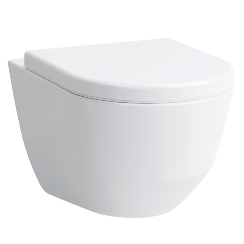 Laufen pods Pro Rimless Compact, stiprināms pie sienas, 360x490 mm, balts